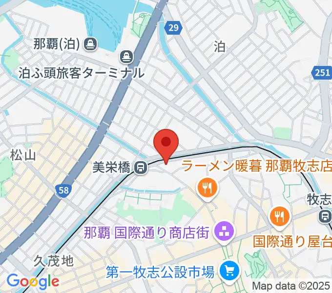 fm那覇の地図