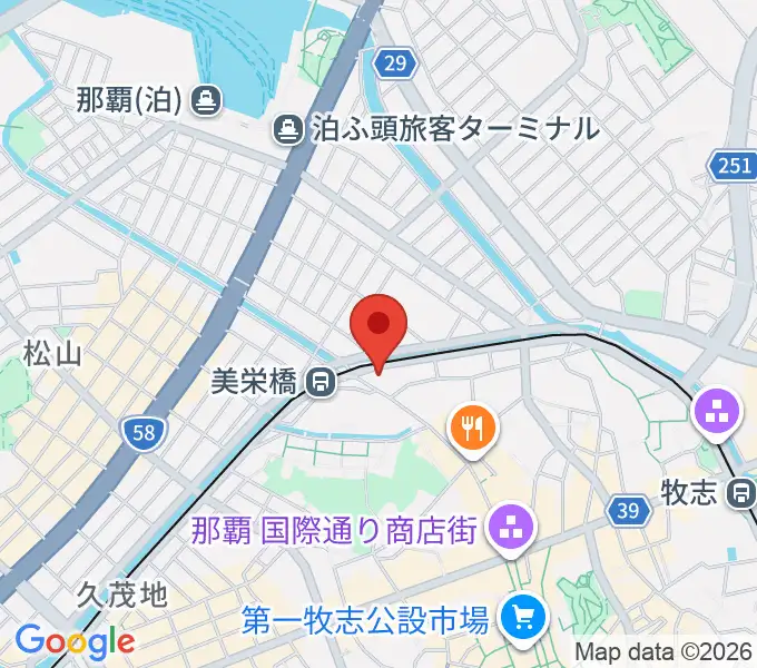 fm那覇の地図