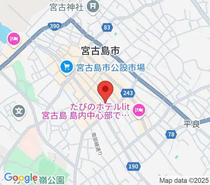 エフエムみやこの地図