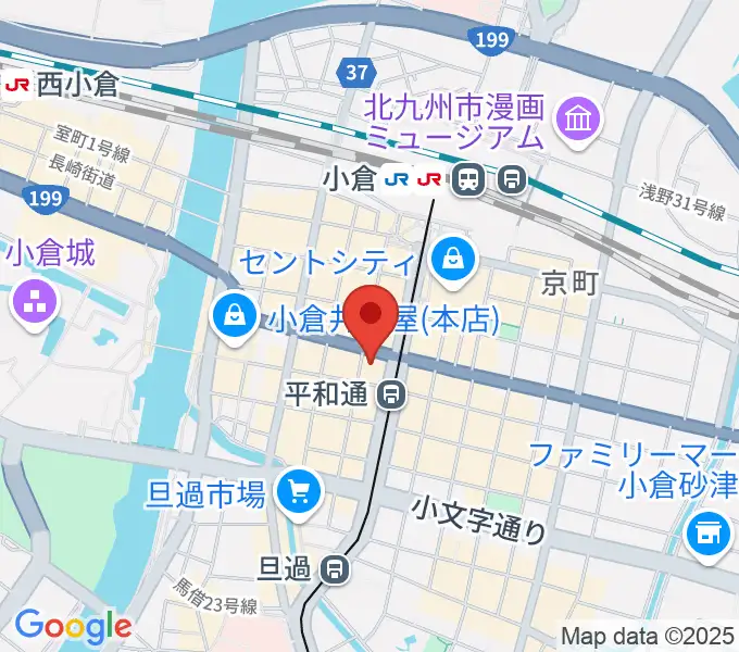 FM KITAQの地図