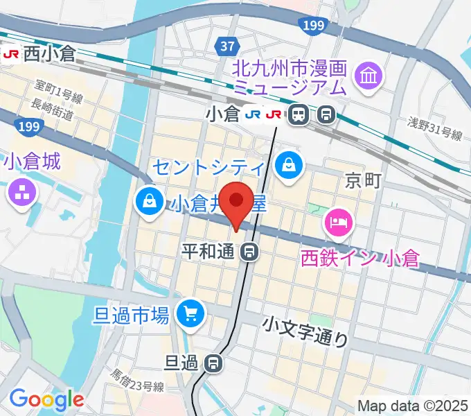 FM KITAQの地図
