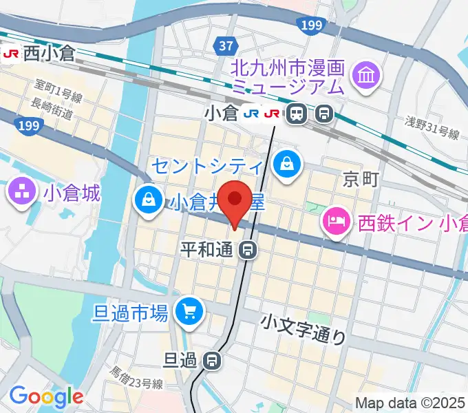 FM KITAQの地図