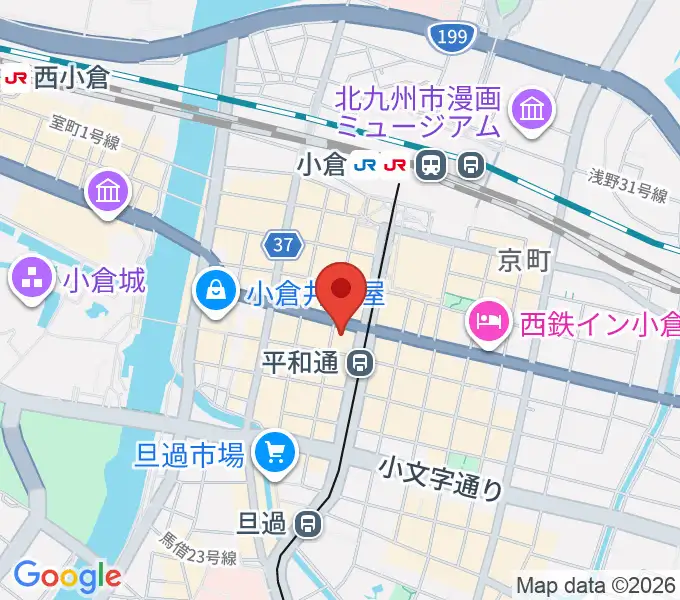 FM KITAQの地図