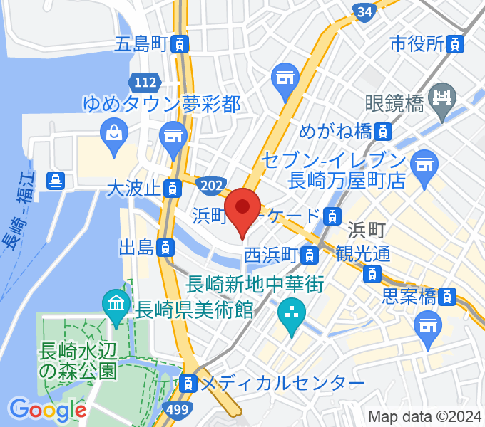 長崎シティFMの場所