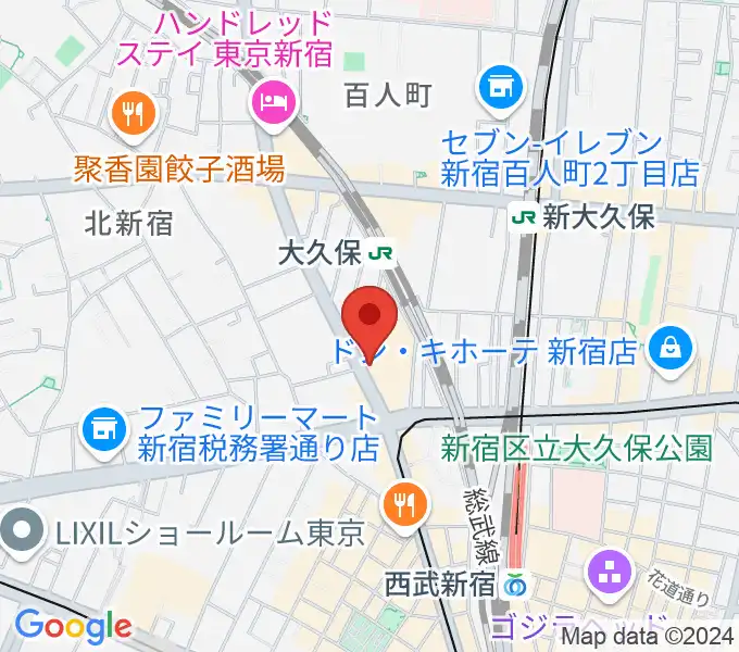 Vantageの地図