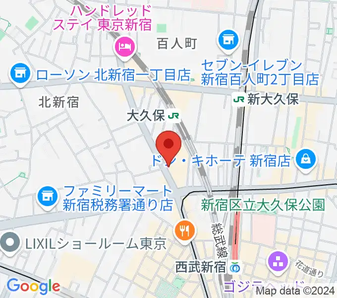 Vantageの地図