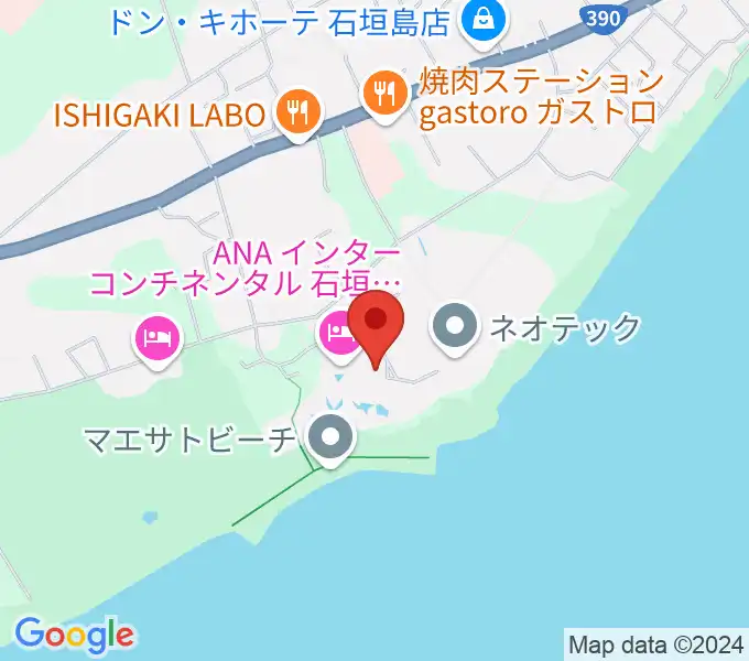 FMいしがきサンサンラジオの地図