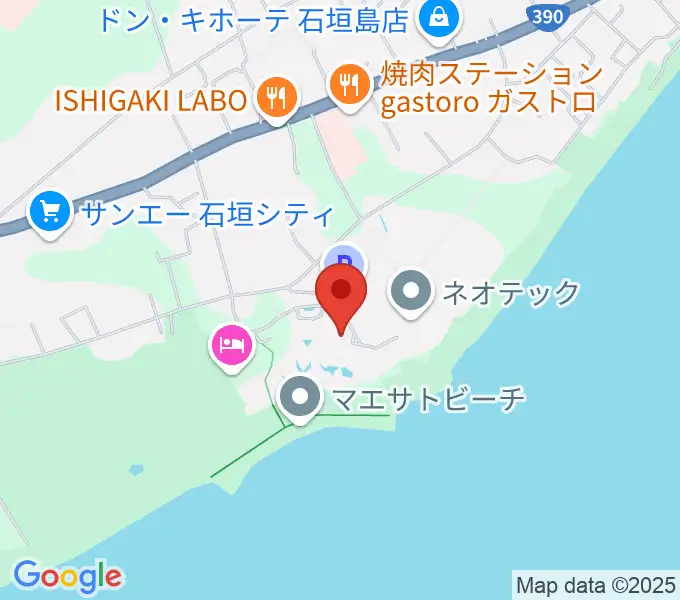 FMいしがきサンサンラジオの地図