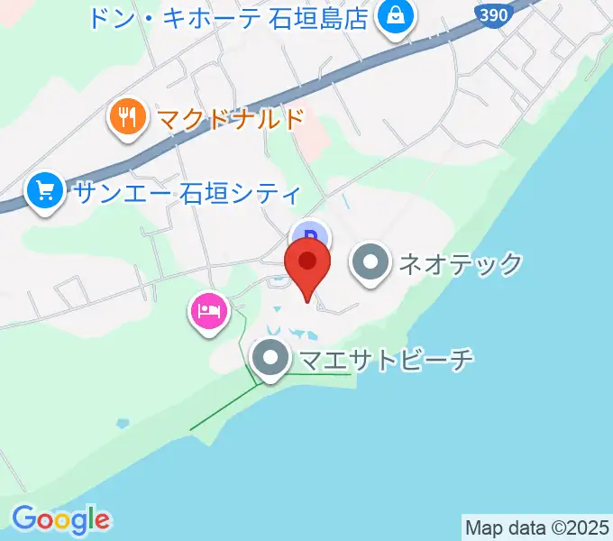 FMいしがきサンサンラジオの地図