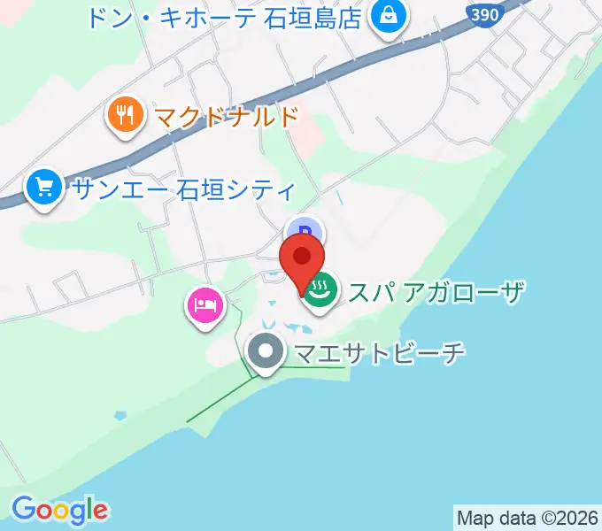 FMいしがきサンサンラジオの地図