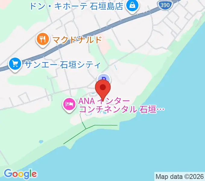 FMいしがきサンサンラジオの地図