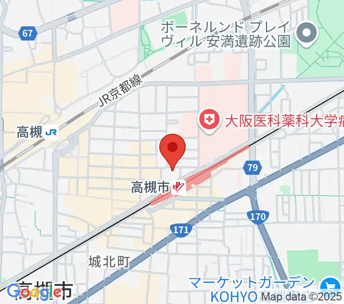 ナッシュビルウエストの地図