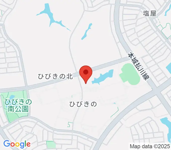 エアーステーションひびきの地図