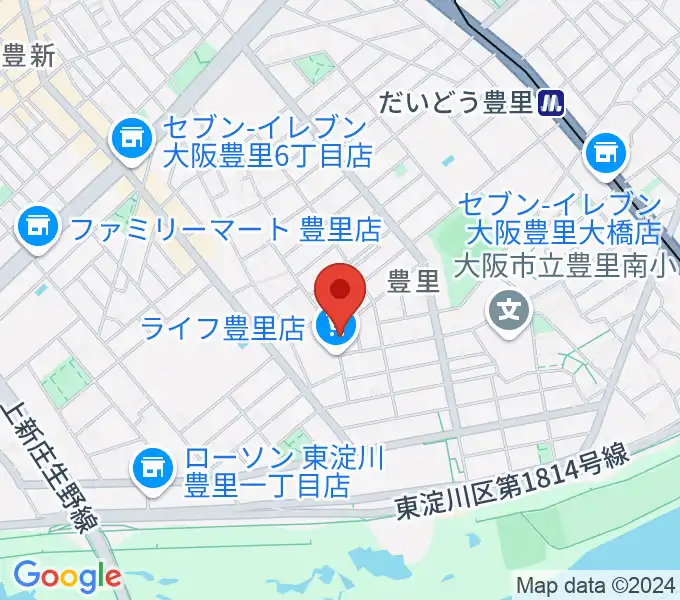 LIVEHOUSE39の地図