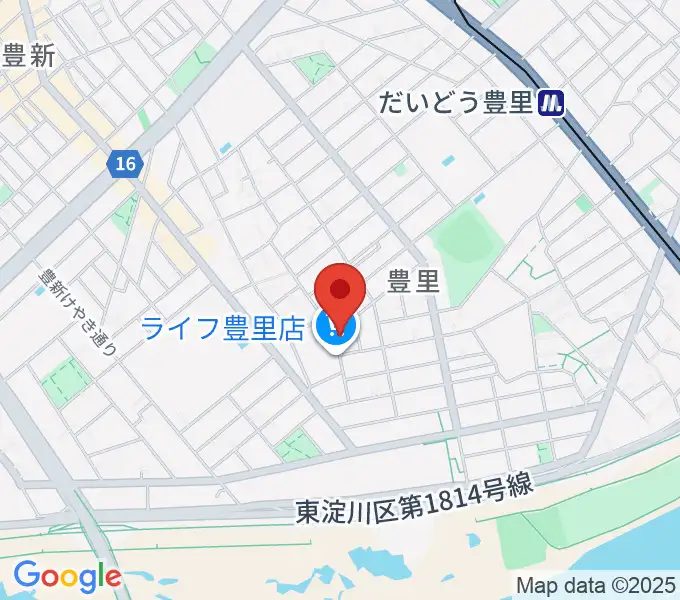 LIVEHOUSE39の地図