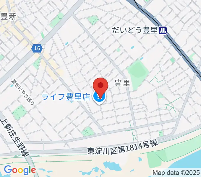 LIVEHOUSE39の地図