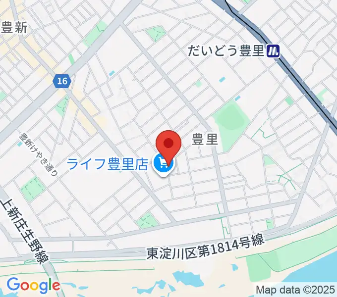LIVEHOUSE39の地図