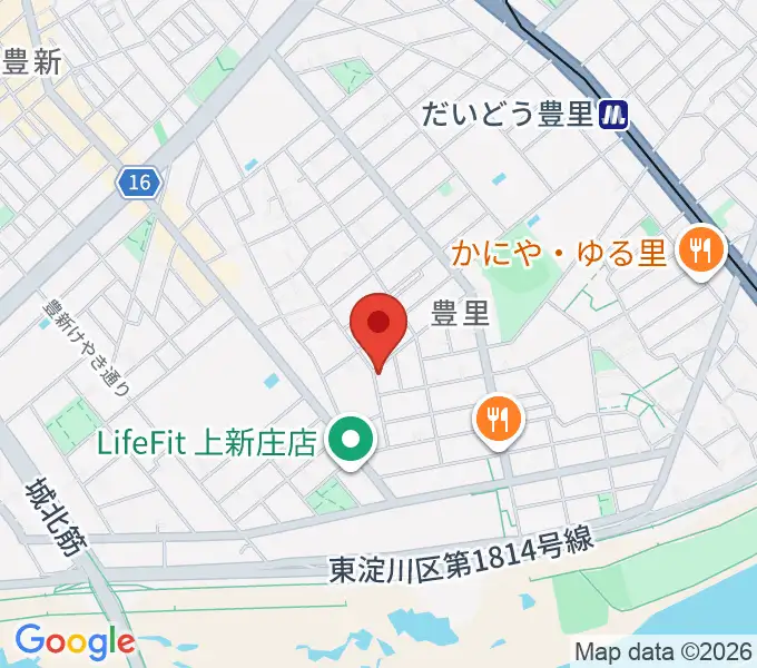 LIVEHOUSE39の地図