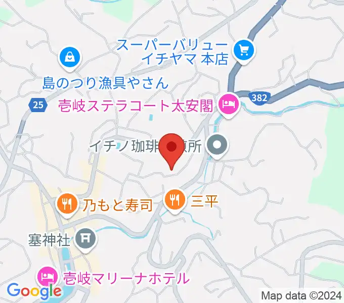 壱岐エフエムの地図