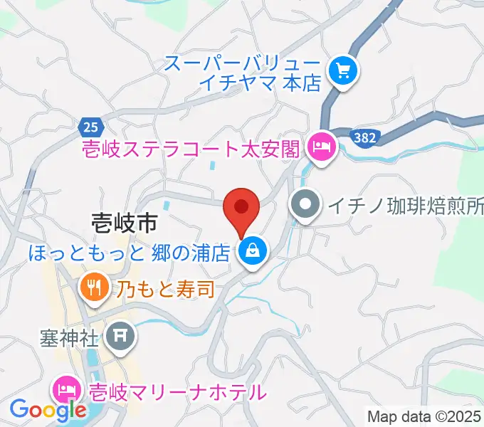壱岐エフエムの地図