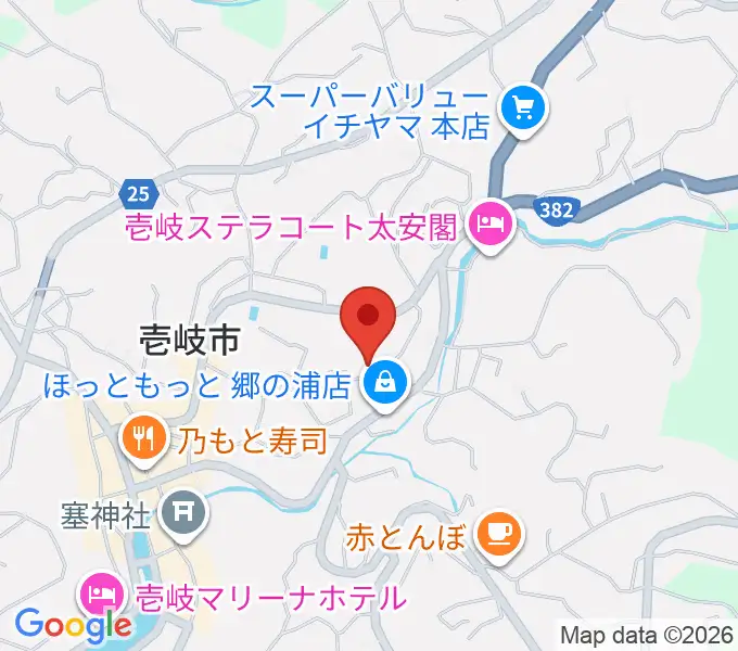 壱岐エフエムの地図
