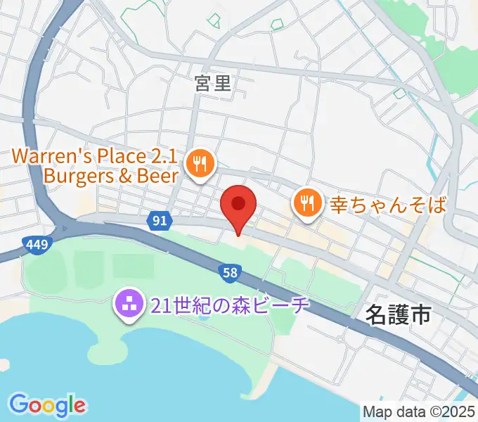 FMやんばるの地図