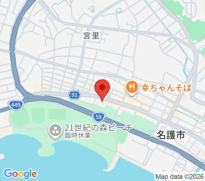 FMやんばるの地図