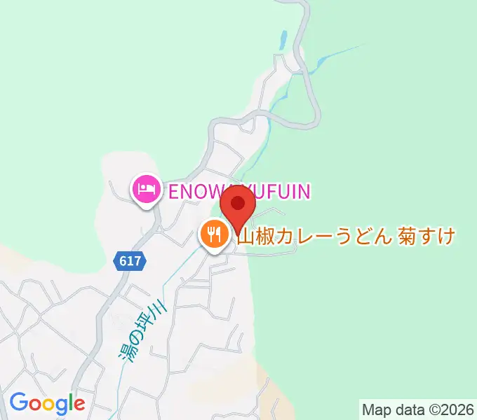 ゆふいんラヂオ局の地図