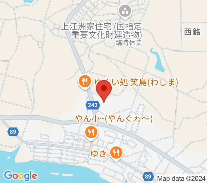 FMくめじまの地図