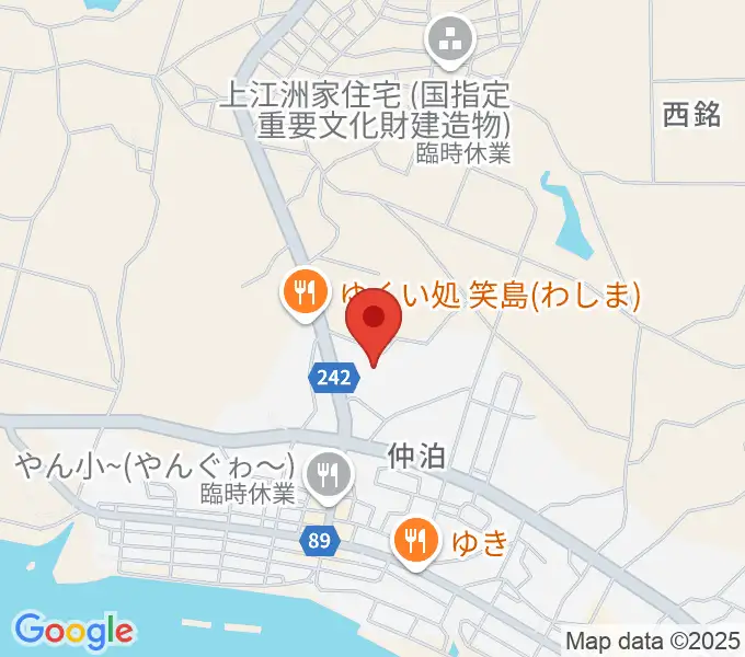 FMくめじまの地図
