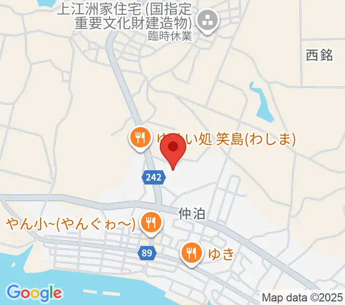 FMくめじまの地図