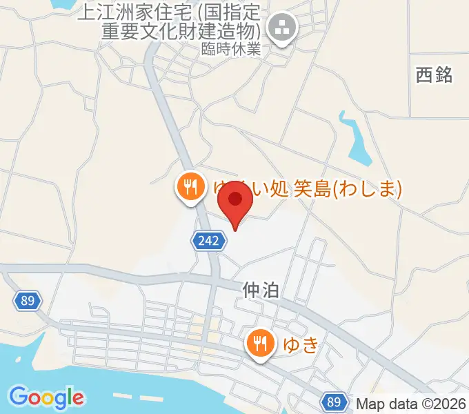 FMくめじまの地図