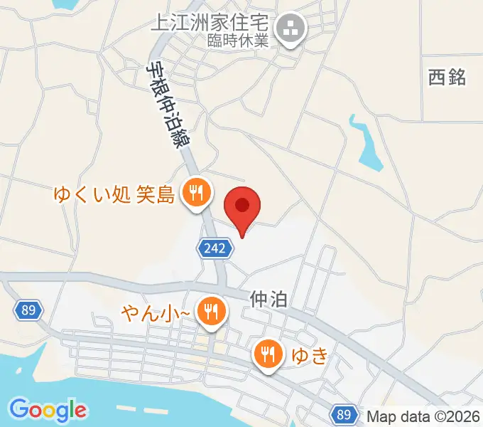 FMくめじまの地図