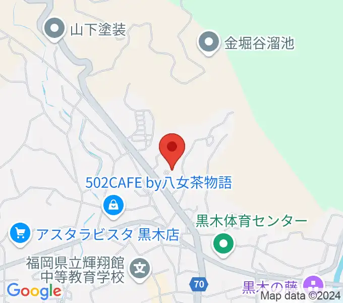 FM八女の地図