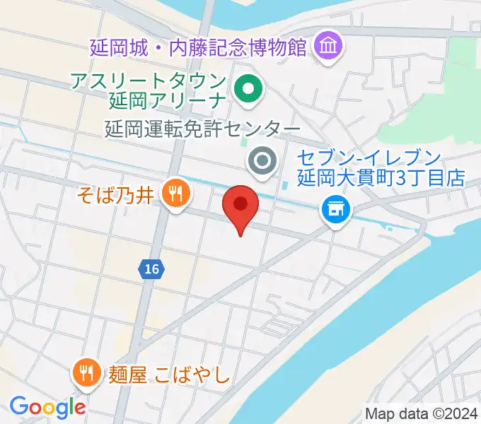 FMのべおかの地図