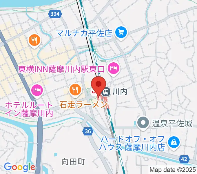 FMさつませんだいの地図