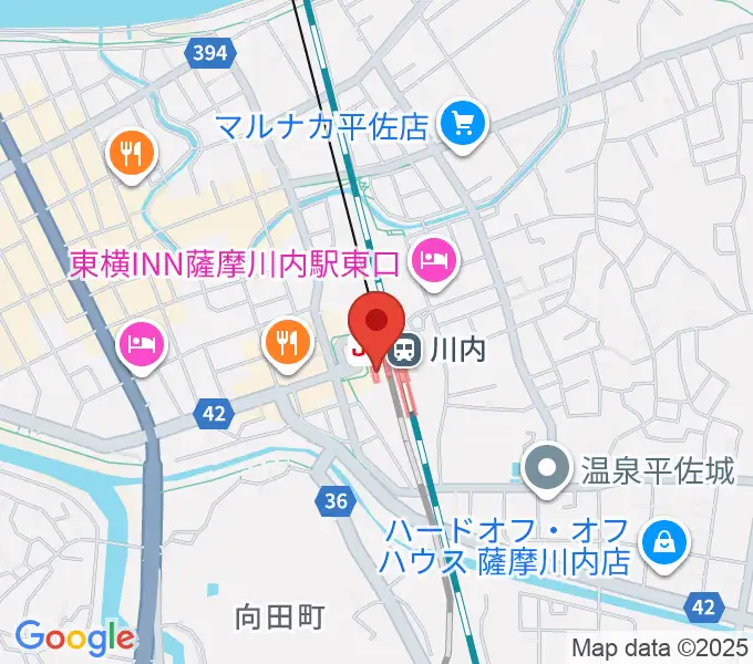 FMさつませんだいの地図