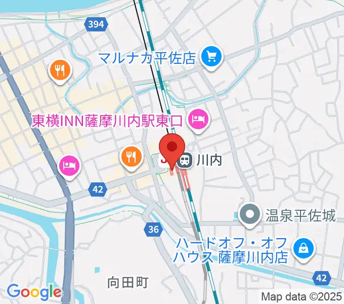 FMさつませんだいの地図