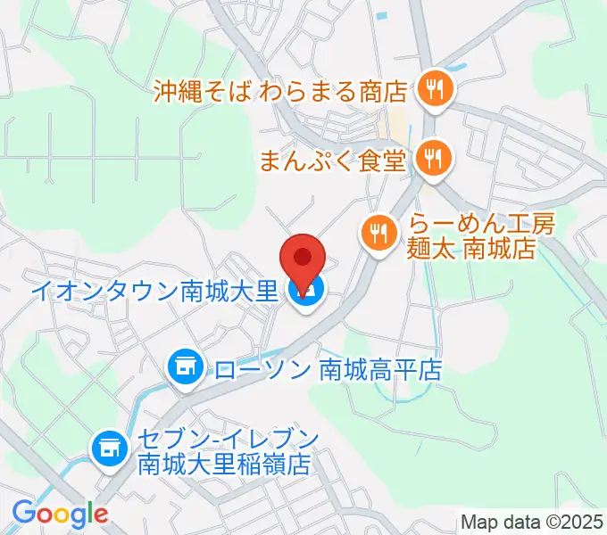 ハートFMなんじょうの地図