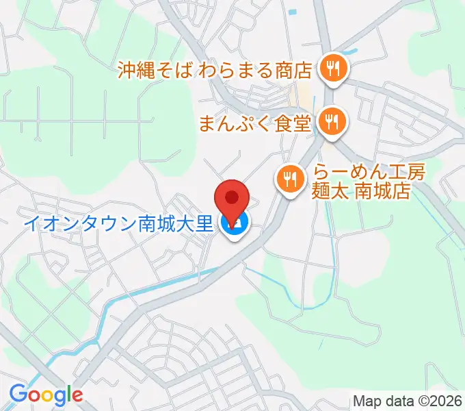 ハートFMなんじょうの地図