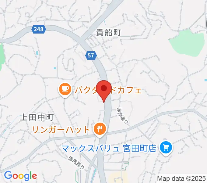 カモンFMの地図