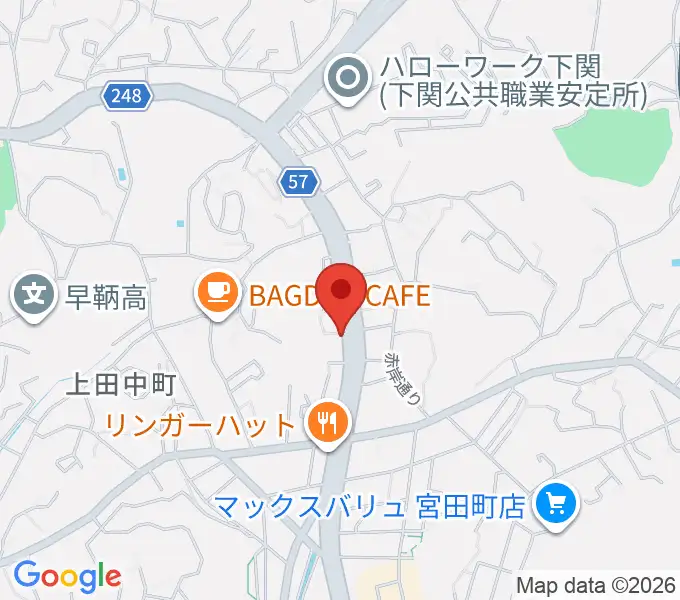 カモンFMの地図