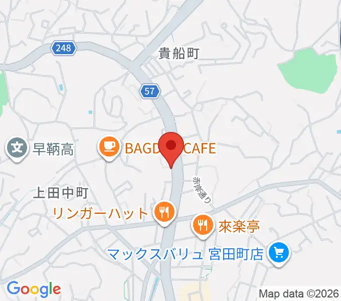 カモンFMの地図