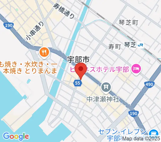 FMきららの地図