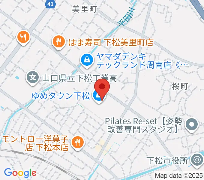 しゅうなんFMの地図