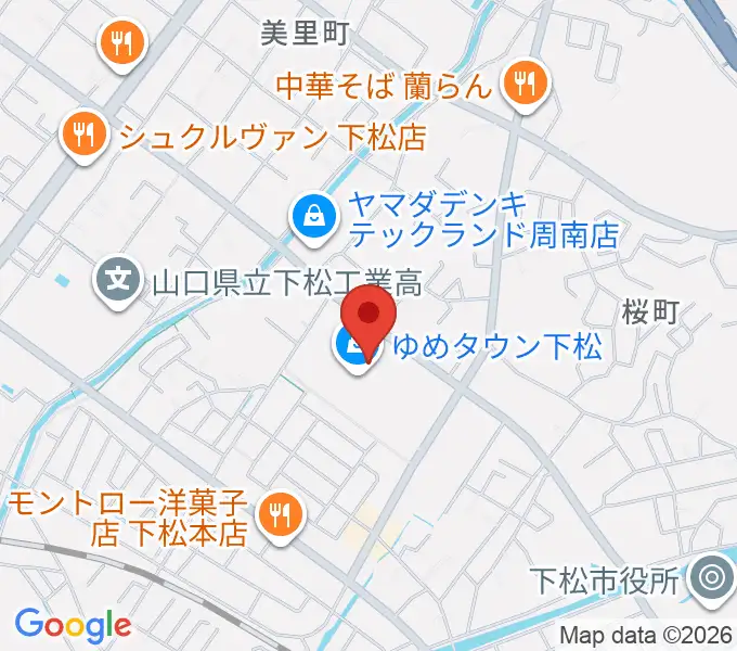 しゅうなんFMの地図