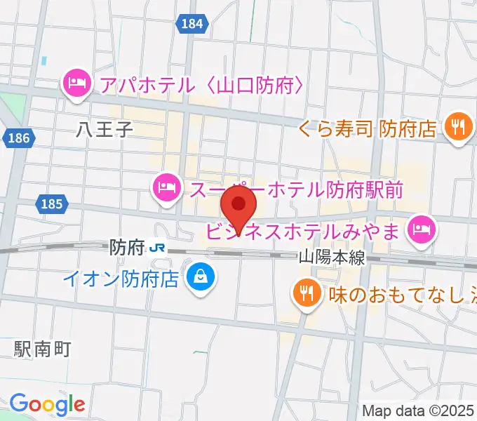 FMわっしょいの地図