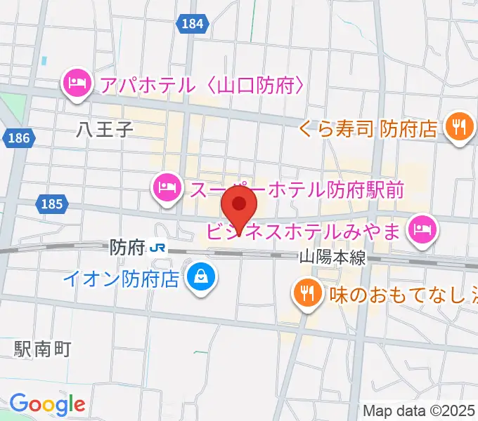 FMわっしょいの地図