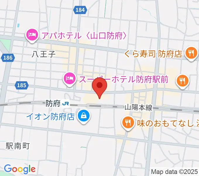 FMわっしょいの地図