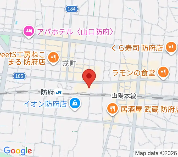 FMわっしょいの地図